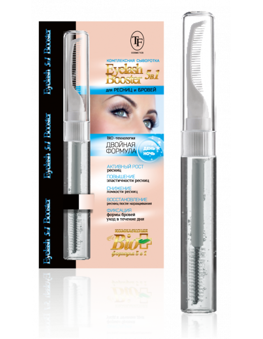 Триумф tf сыворотка комплексная для ресниц и бровей eyelash booster 5в1
