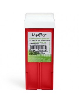 Воск КЛУБНИКА, картридж 110 гр.Depilflax 100230D