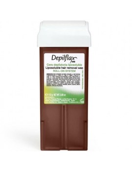 Воск ШОКОЛАД, картридж 110 гр Depilflax 900861D