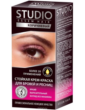 Крем-краска для бровей и ресниц